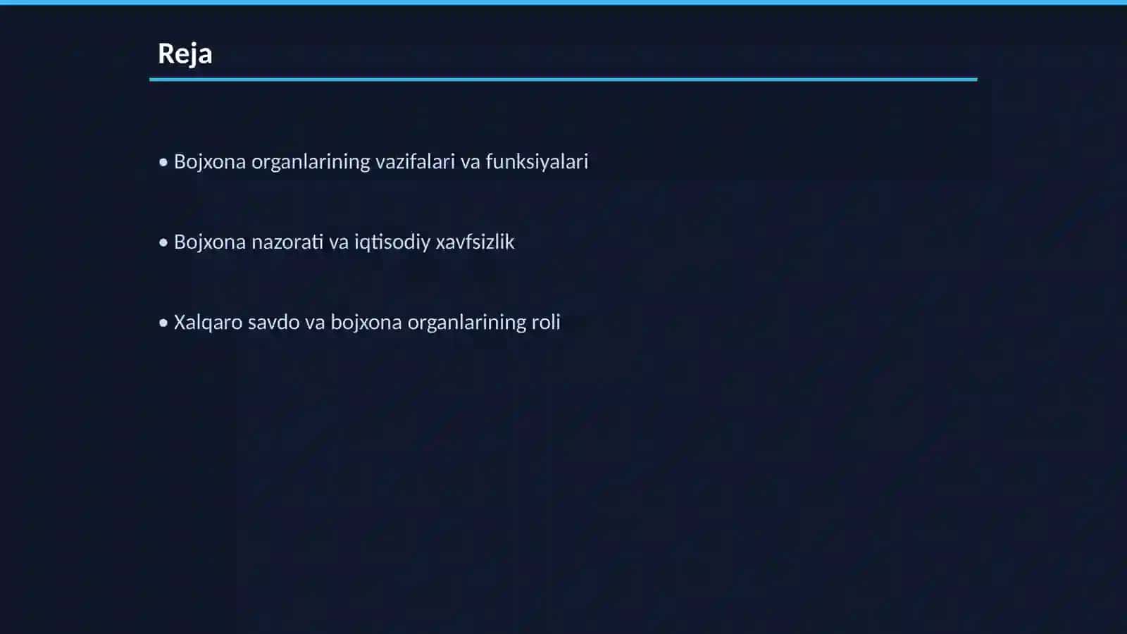 Bojxona organlarining qo'riqnomasi 2