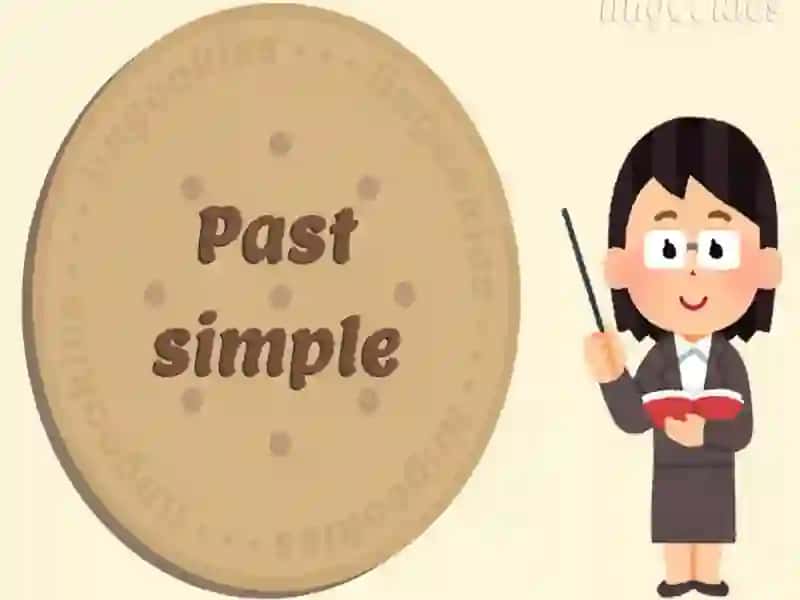 The simple past tense 2