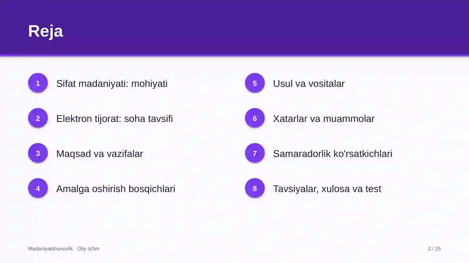 Elektron tijoratda sifat madaniyati 2