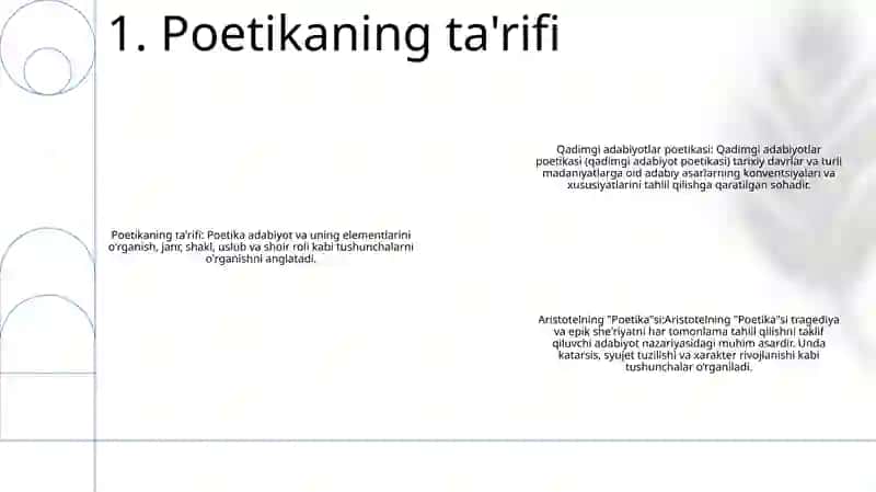 Qadimgi Adabiyotlar Poetikasi 2