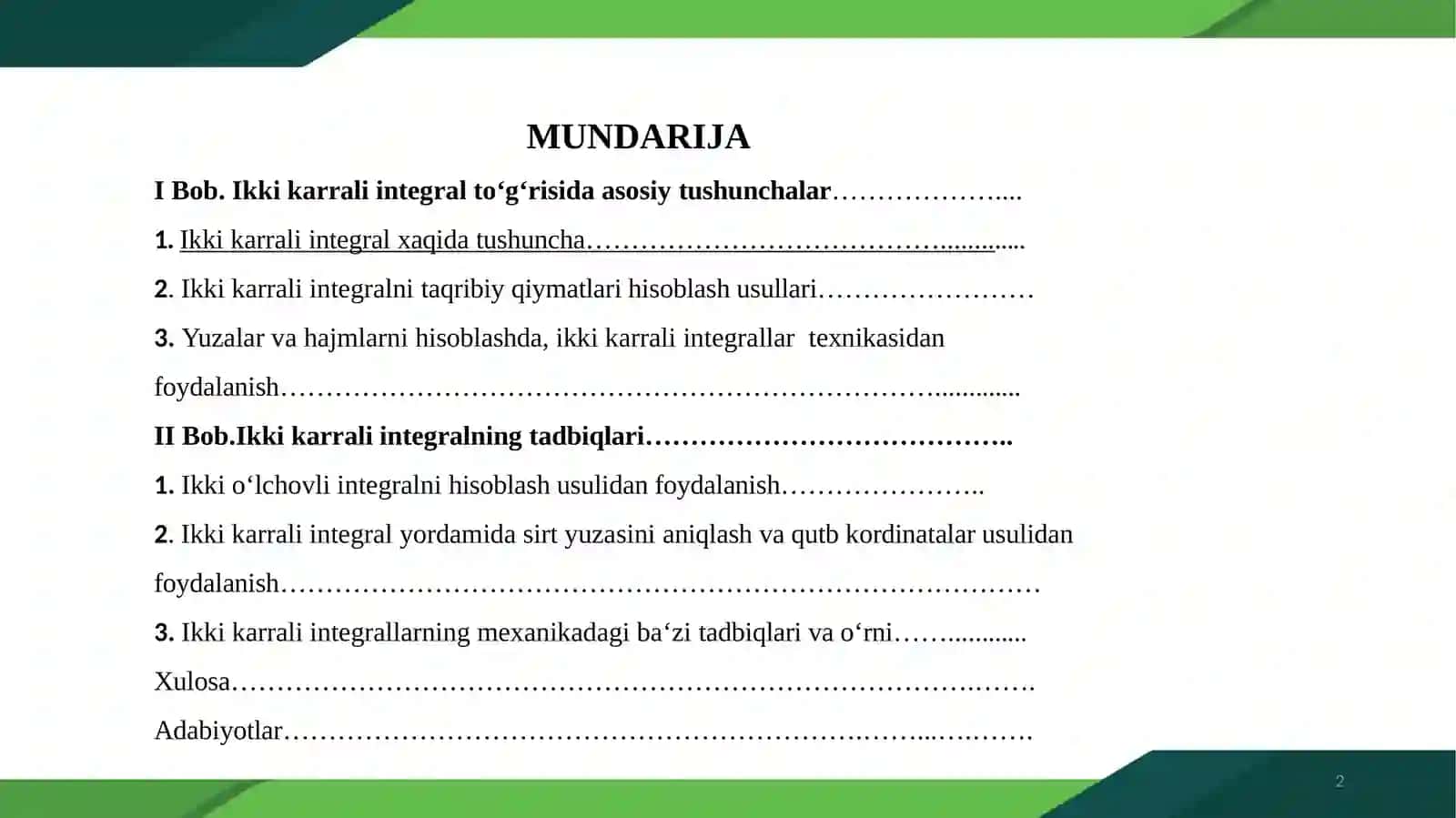 Matematikata’limyo`n`alishi2-kurs M_24_01-guruhtalabasi 2