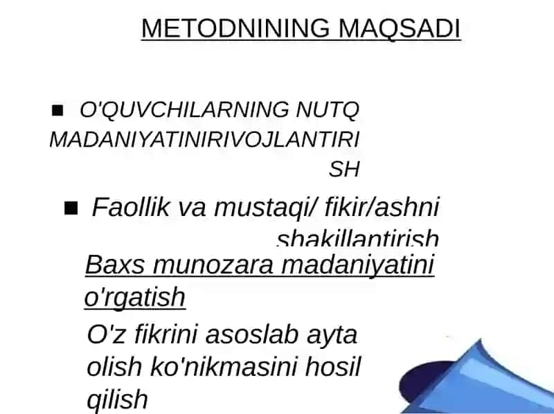 So'z berish metodi 2