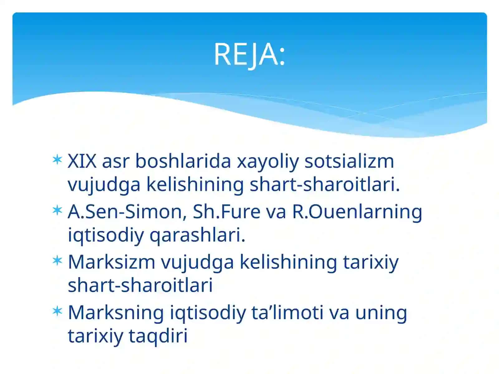 BOZOR IQTISODIYOTIGA MUXOLIF - SOTSIALISTIK YO’NALISH MOHIYATI VA UNING TARIXIY TAQDIRI 2