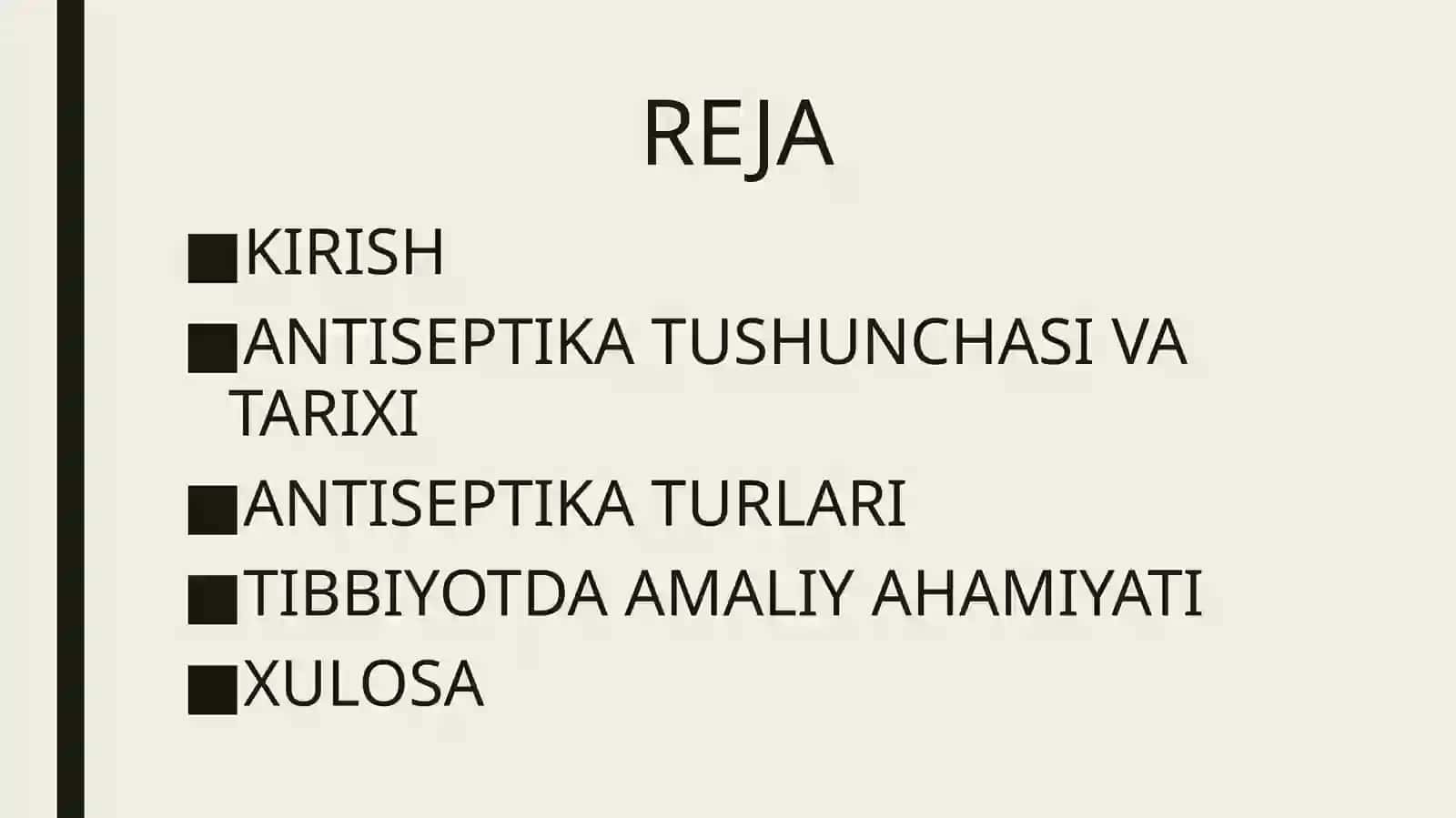 Antiseptika va uning turlari 2