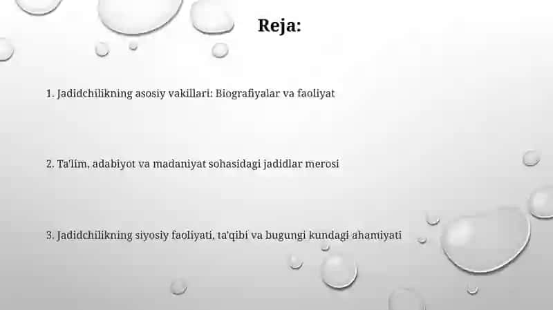 Jadidchilik harakati namoyondalari 2
