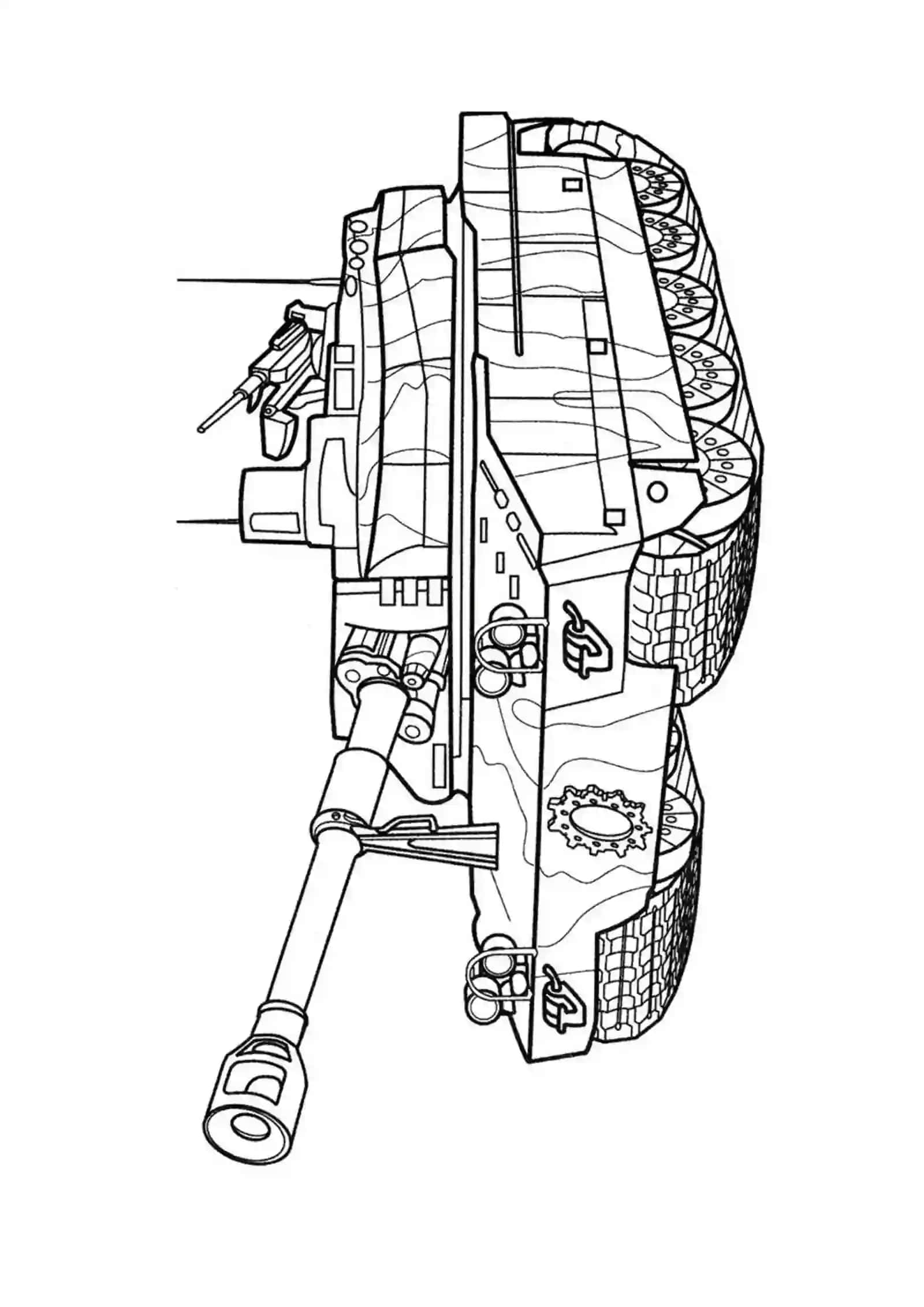 Bolalar uchun Tank "Raskraski" 3-to'plam 2