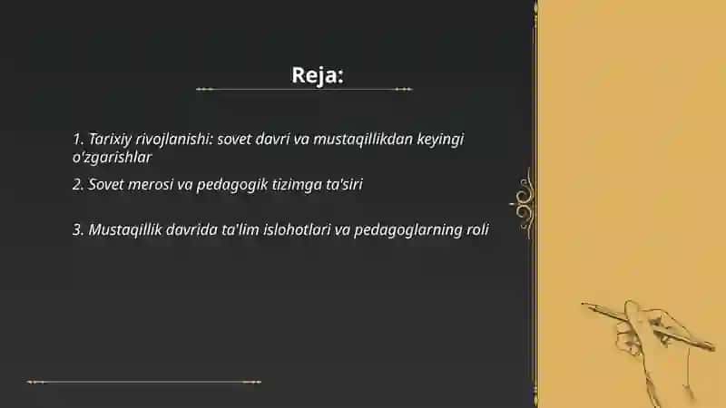 Markaziy Osiyo mamlakatlarida pedagoglik kasbining taraqqiylashishi 2