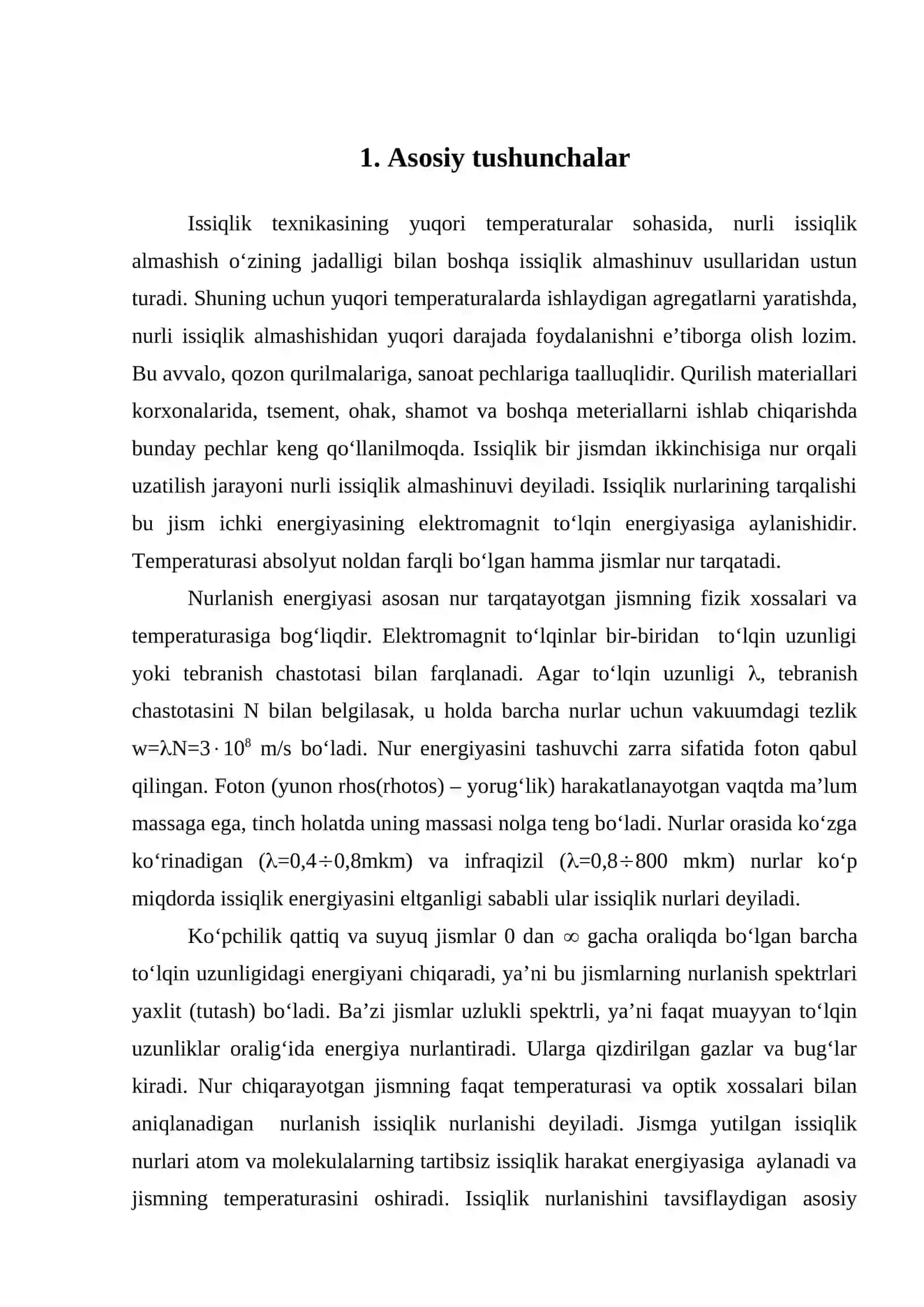 Nurli issiqlik almashish 2
