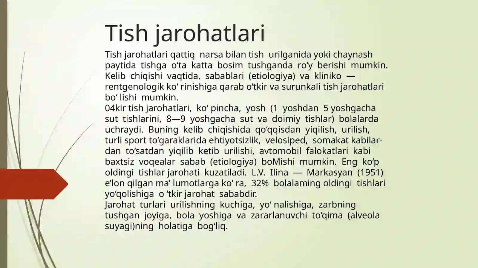 Tish chiqqandan keyin paydo bo'ladigan nokaries kasalliklari 2