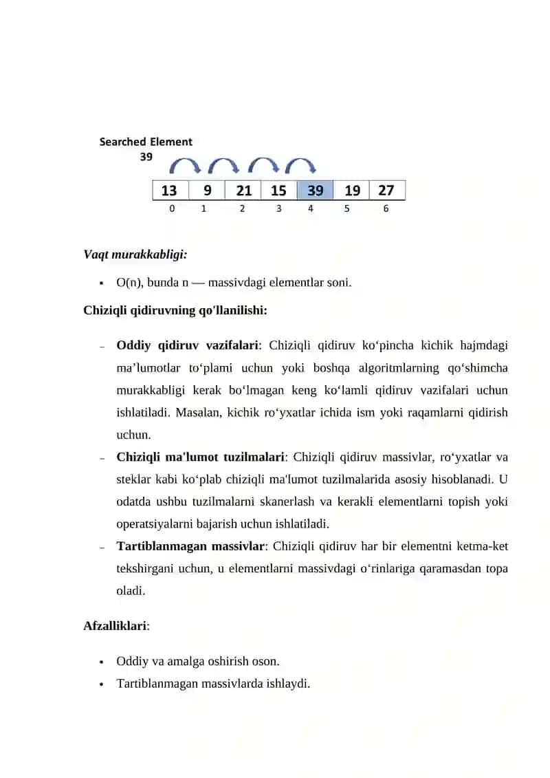 Ma’lumotlarni qidirish algoritmlari va dasturlarini ishlab chiqish. Ma’lumotlar tuzilmalarini xeshlash algoritmlari yordamida hosil qilish. 2