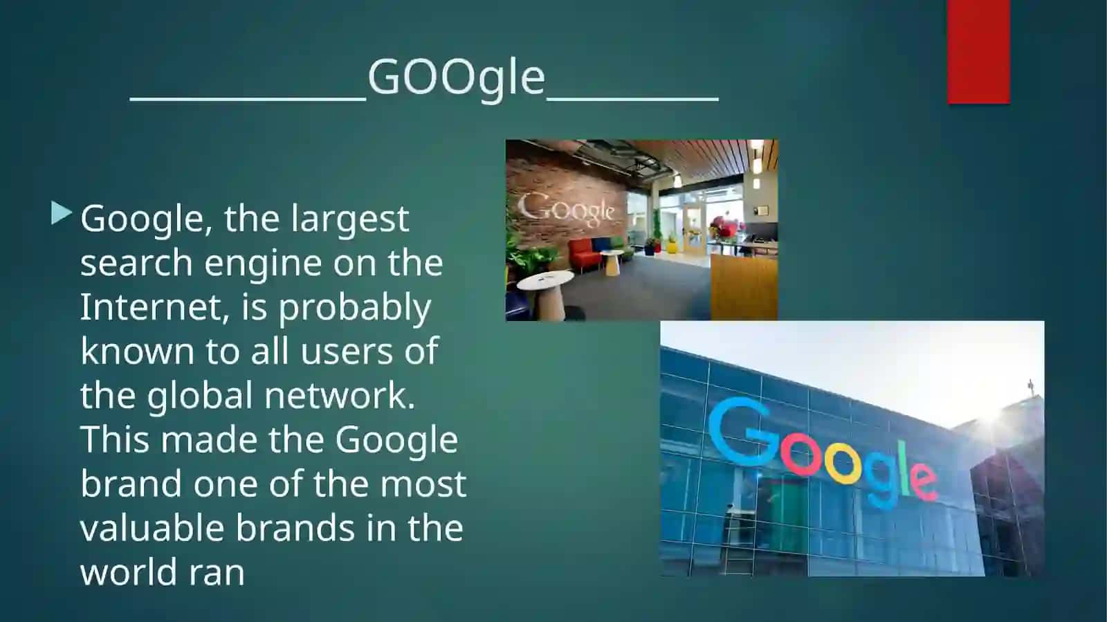 GOOgle 2
