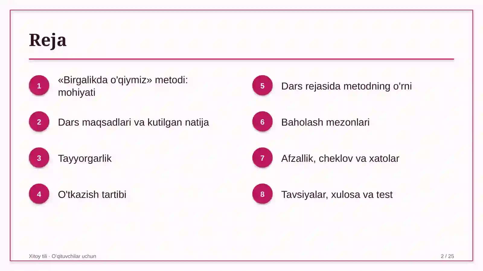 xitoy tili darslarida birgalikda o'qiymiz metodidan foydalanish 6308 2