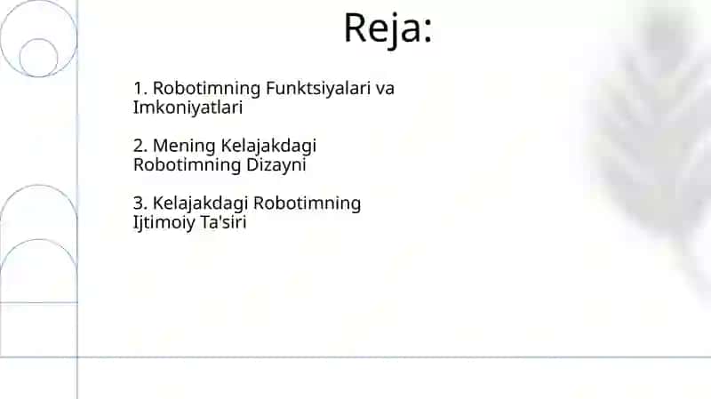 Mening kelajakdagi robotim 2
