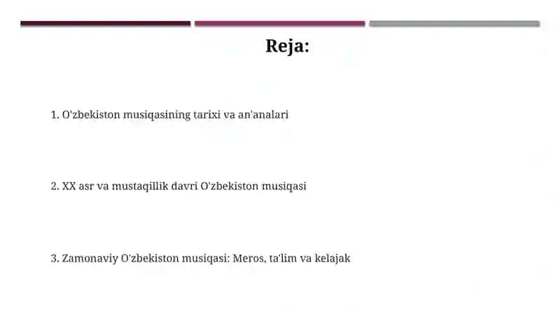 O'zbekiston musiqiy tarixi 2