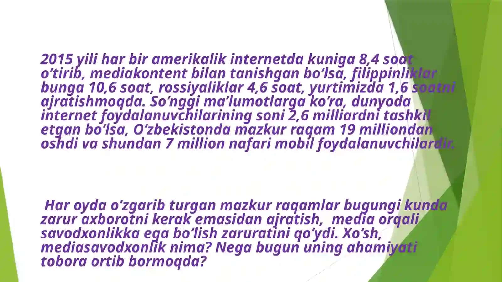 Mediasavodxonlikni oshirishning usul va vositalari 2