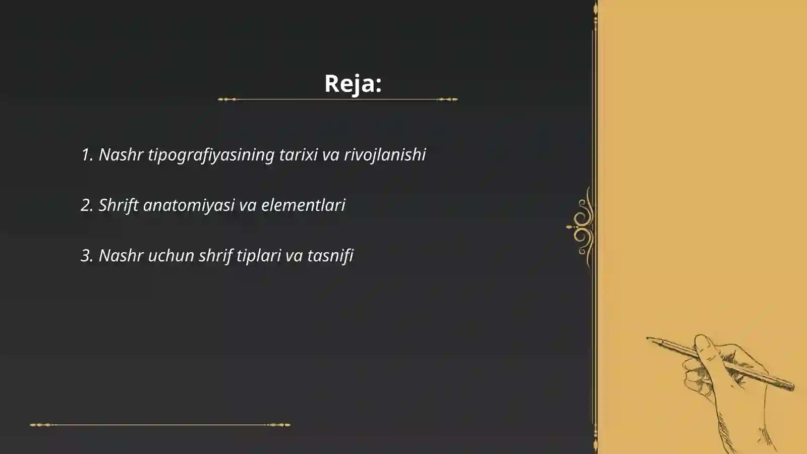 Nashr tipografiyasi 2