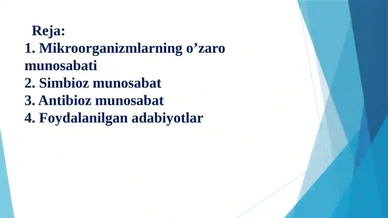 Mikroorganizmlarni simbioz va antibioz munosabati 2