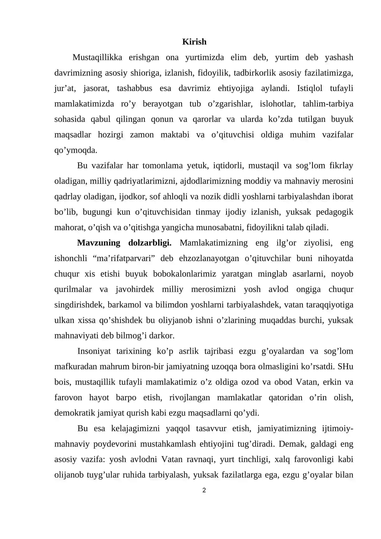 Geometriyadan yasashga doir masalalarni yechishning amaliy ahamiyati 2