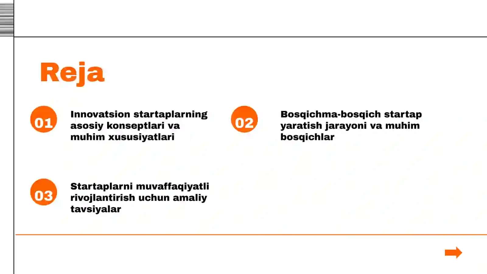 Talabalar uchun inavotsion stratuplar yaratish bosqichlari 2