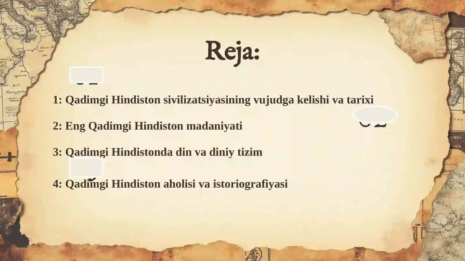 Qadimgi Hindiston sivilizatsiyasi 2