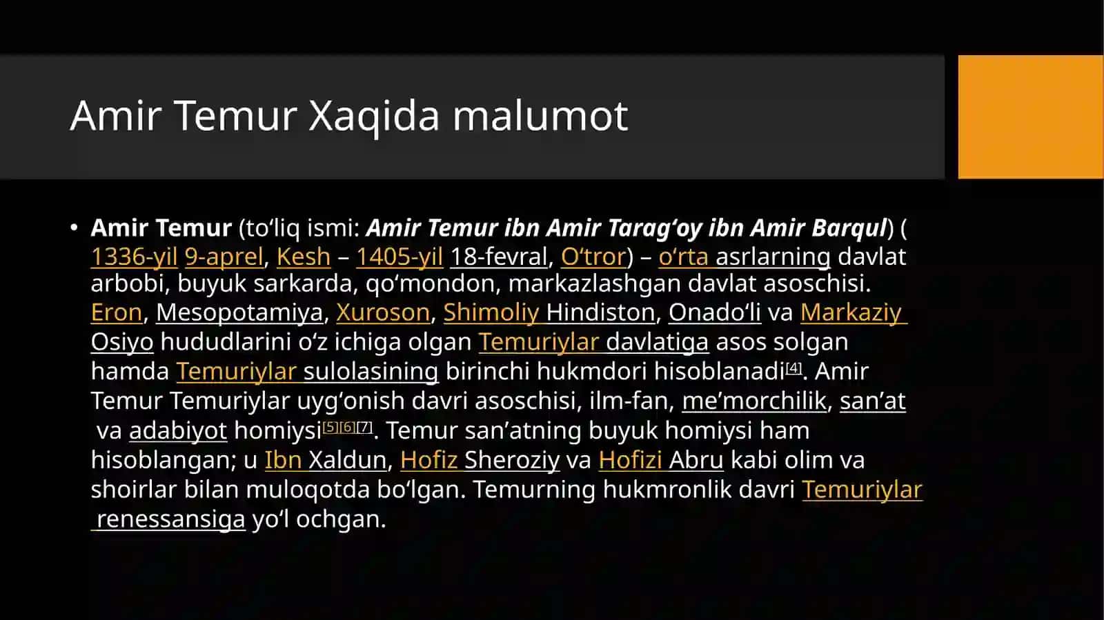 BUYUK AMIR TEMUR 2