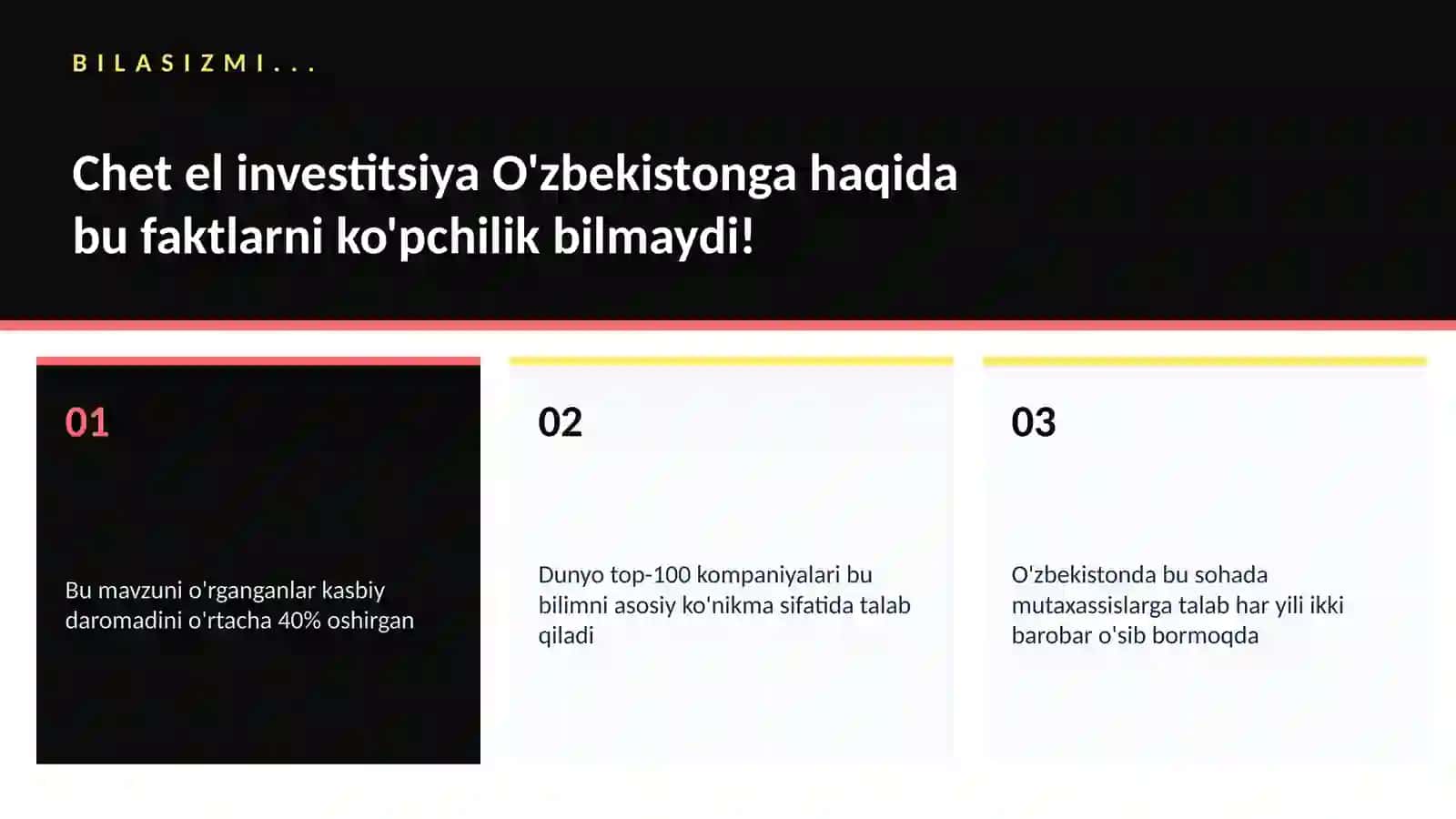 MOLIYA VA INVESTITSIYA 2026 2