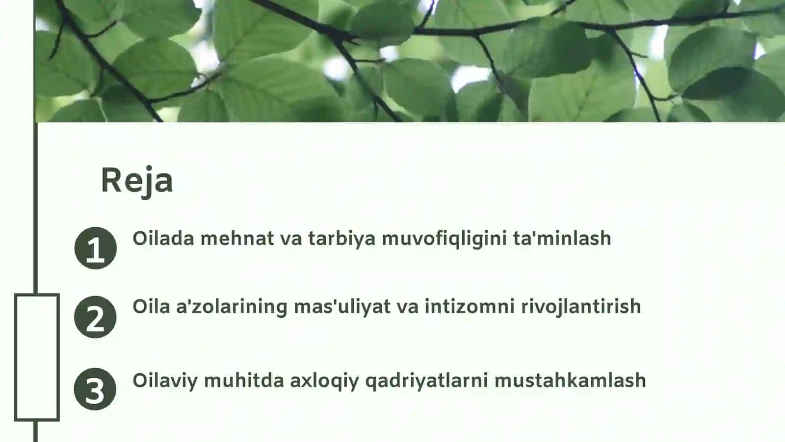 Oilada mehnat tarbiyasi slayd, prezentatsiya, ppt 2