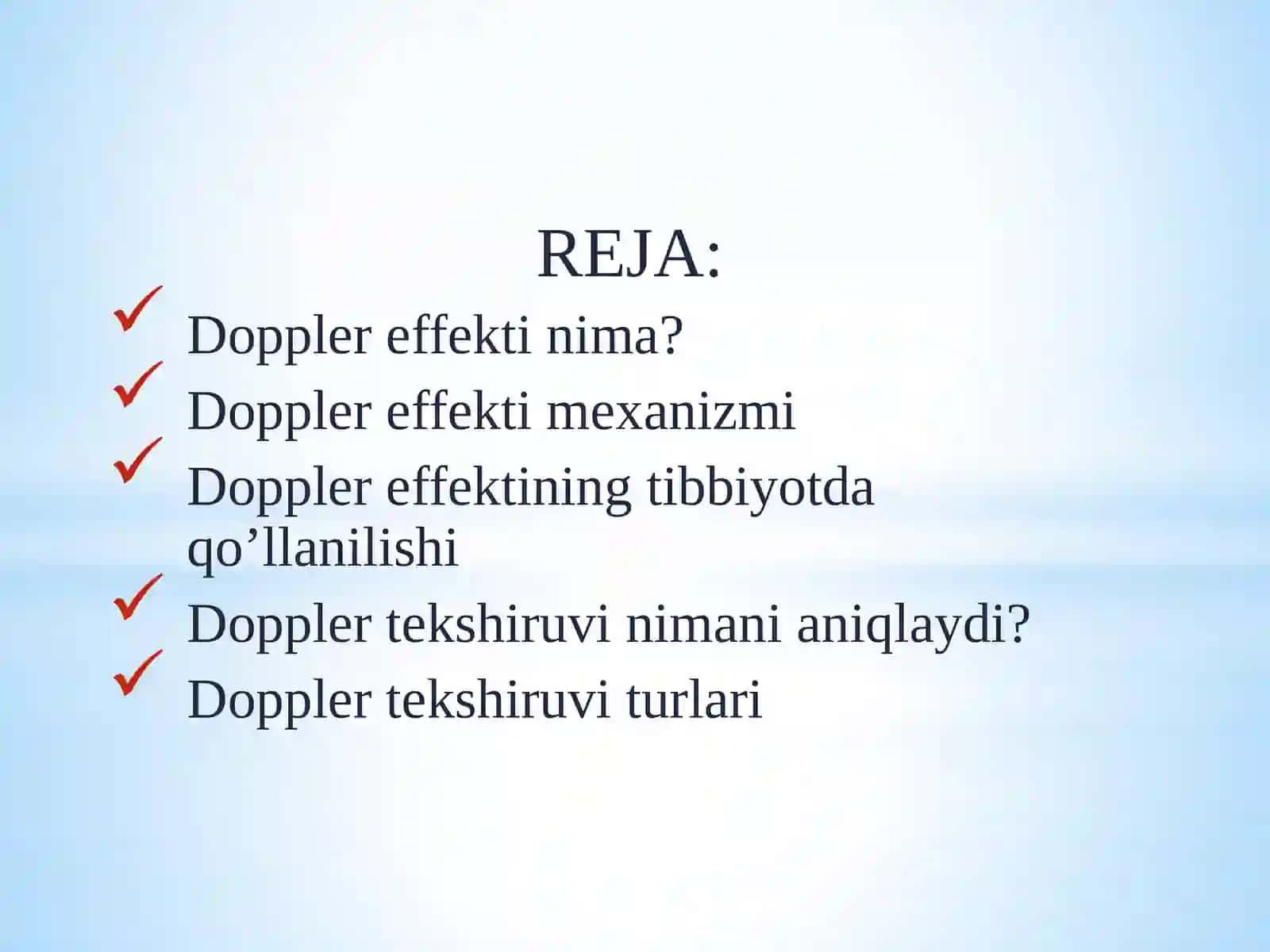 Doppler effekti va uning tibbiyotdagi ahamiyati 2