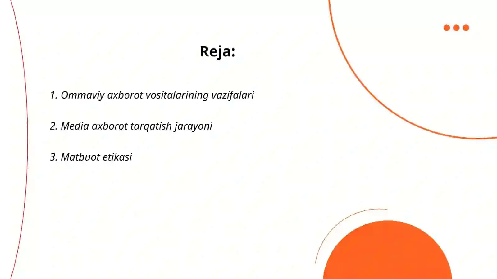 Ommaviy axborot vositalari 2