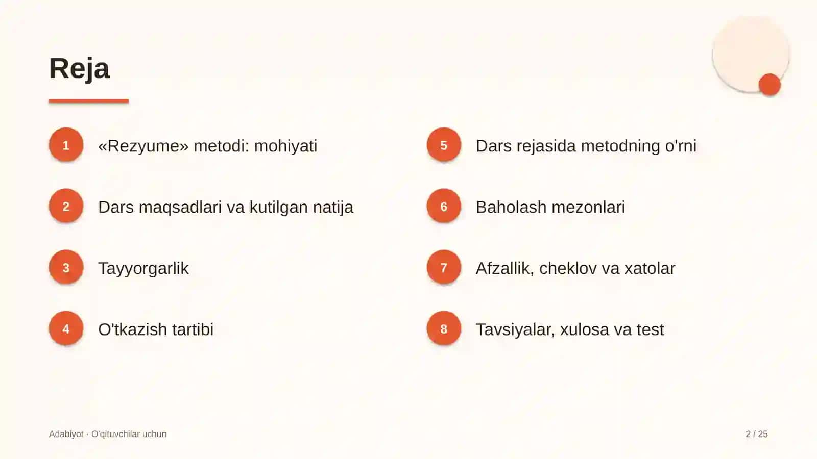 adabiyot darslarida rezyume metodidan foydalanish 6754 2