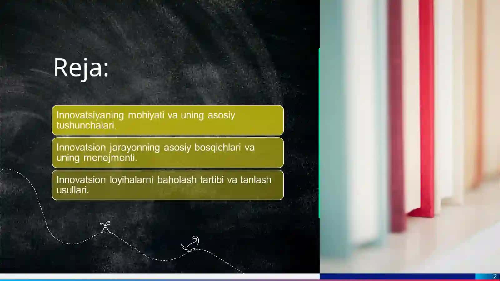 Inavatsion jarayonlar rivojlanishining nazariy asoslari 2