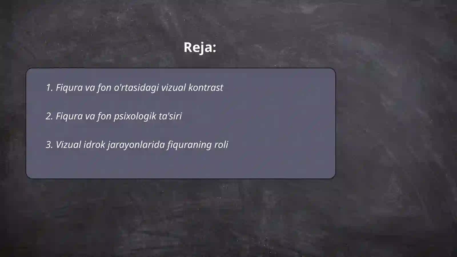 Idrok etishda fiqura va fon, konvergensiya va divergensiya 2