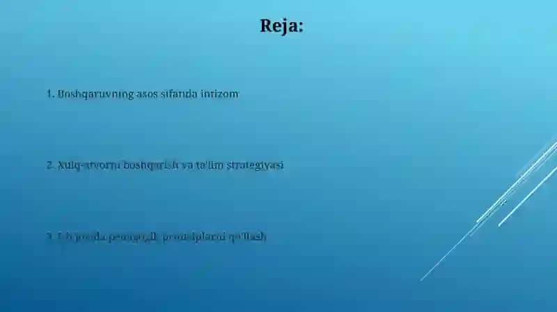 Menajment ta'limi sohasida texnologiyalardan foydalanish 2
