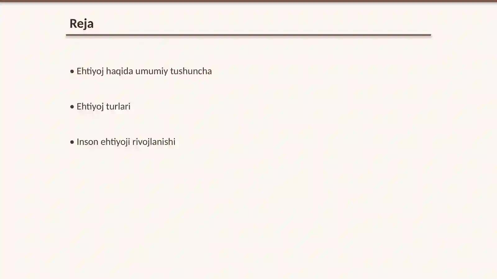 Psixologiya fani ehtiyoj shaxsning faollig manbai sifatida 2