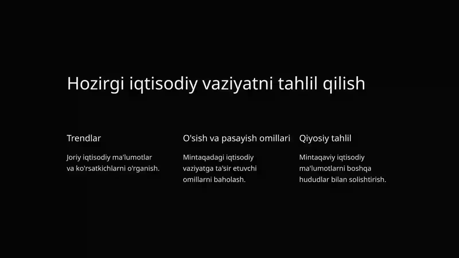 Mintaqadagi iqtisodiy xavfsizlikni mustahkamlash 2