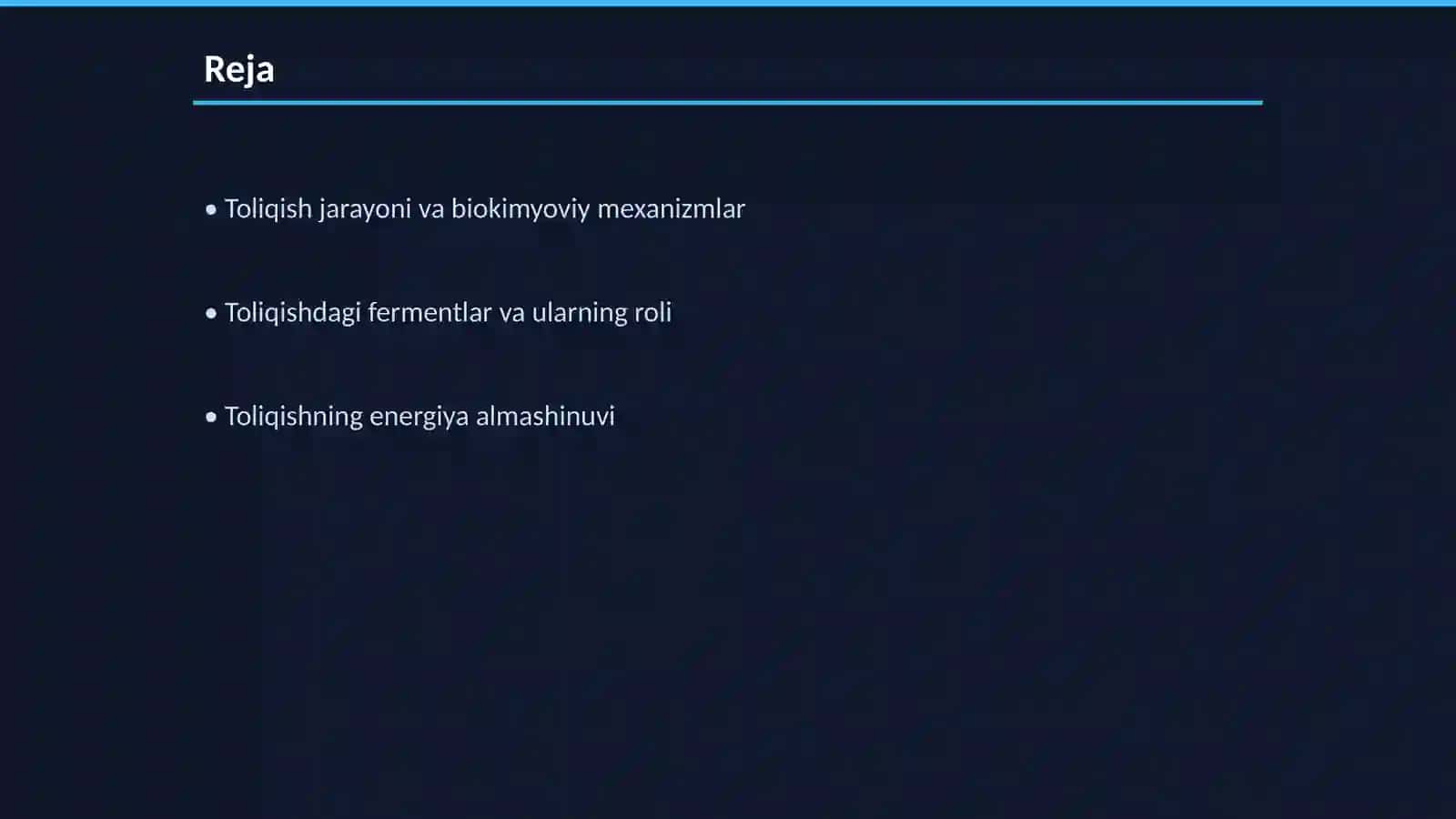 Toliqishning biokimyoviy asoslari 2