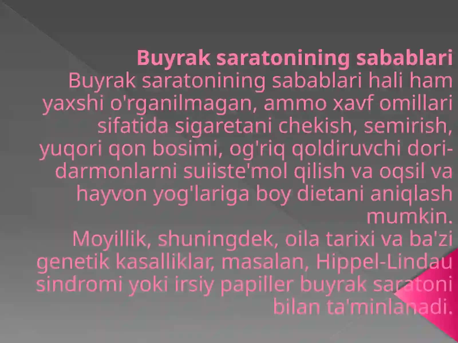 Buyrak saraton 2