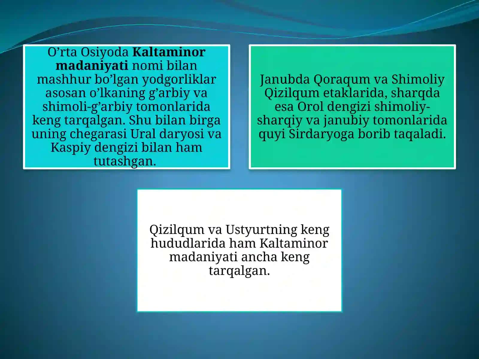 Kaltaminor madaniyati 2