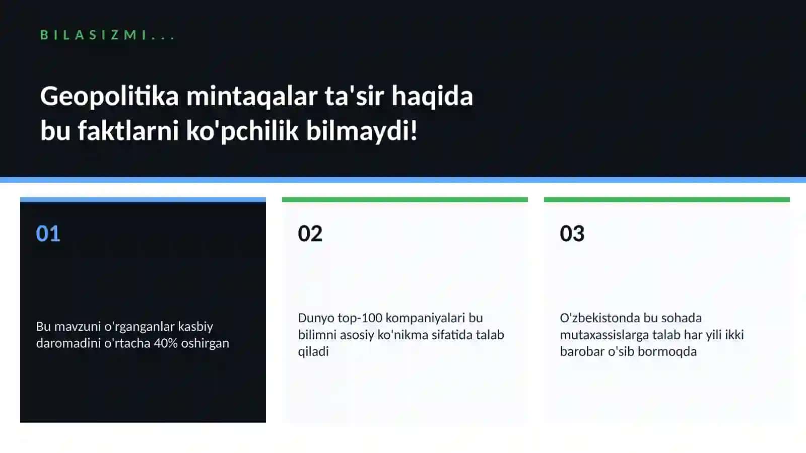 Geopolitika mintaqalar ta'sir 2