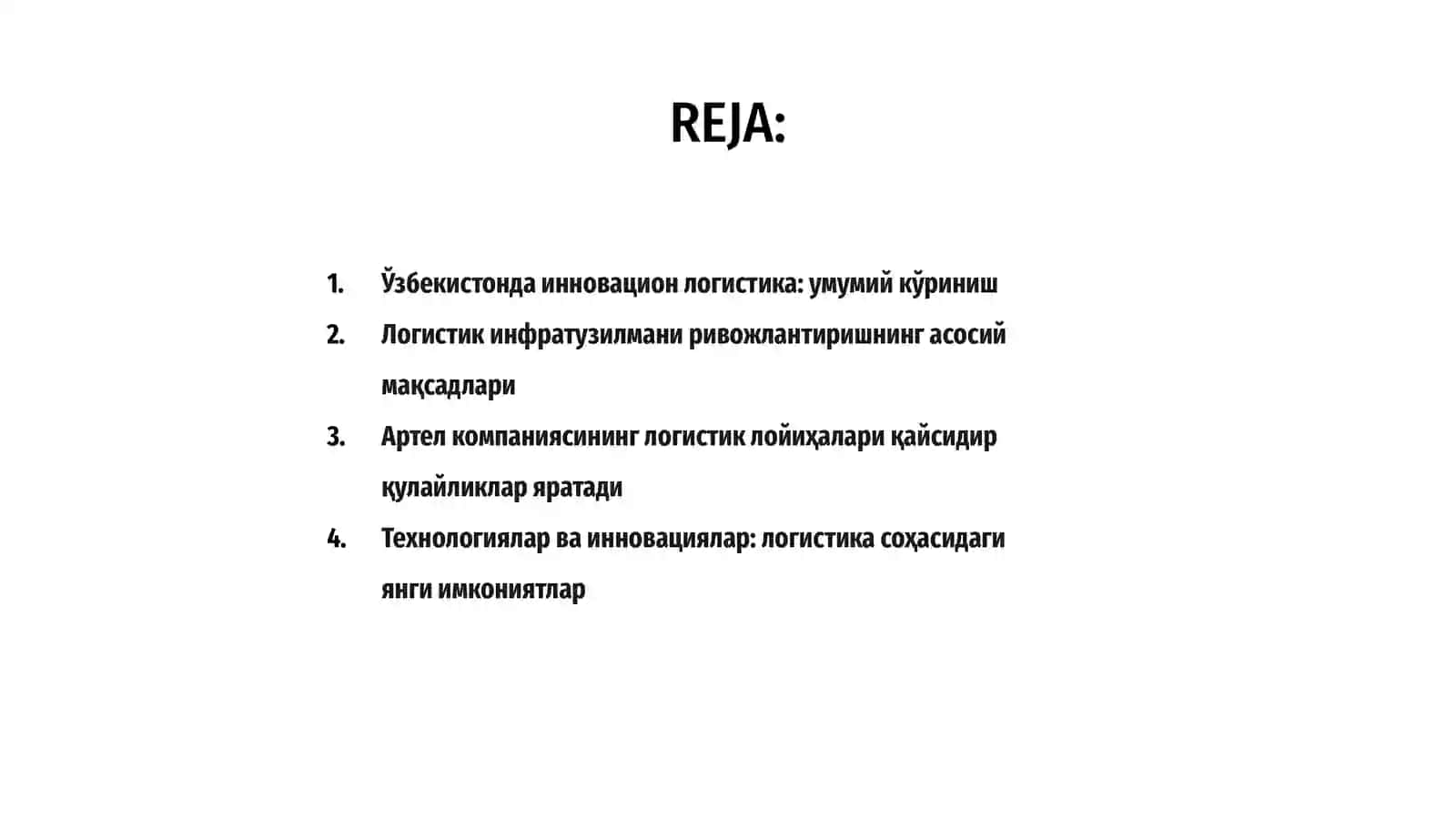 Ўзбекистонда инновацион логистика 2