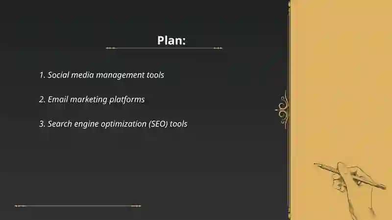 Marketing tools 2