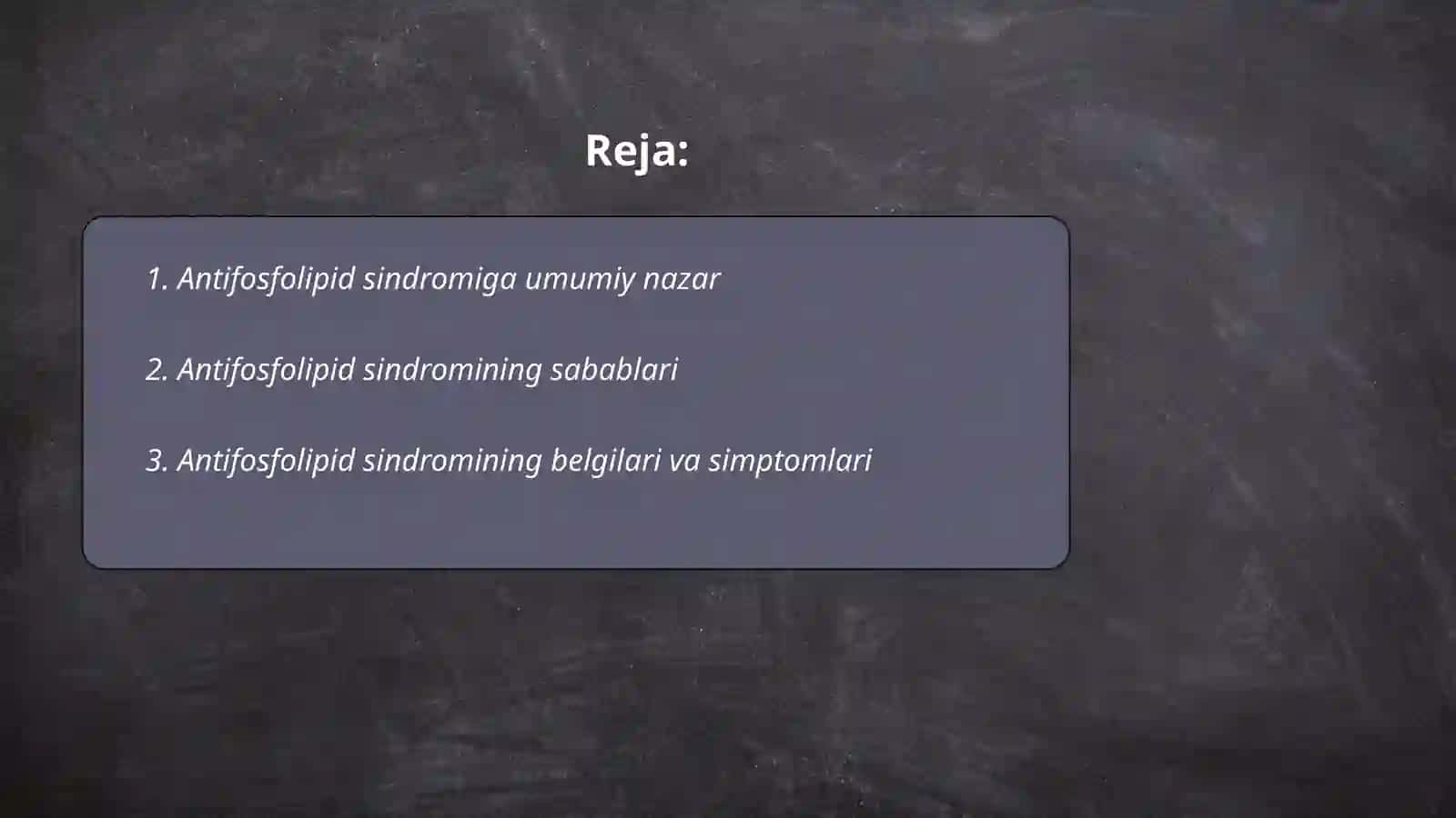 Antifosfolipid sindrom 2