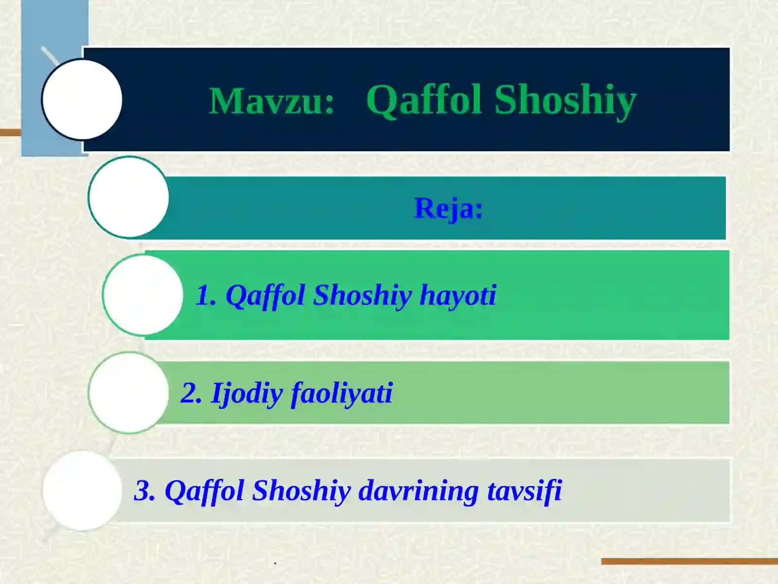 Qaffolash-Shoshiy 2