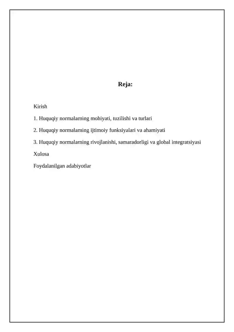 Huquq normalarining ijtimoiy hayotdagi ro'li 2
