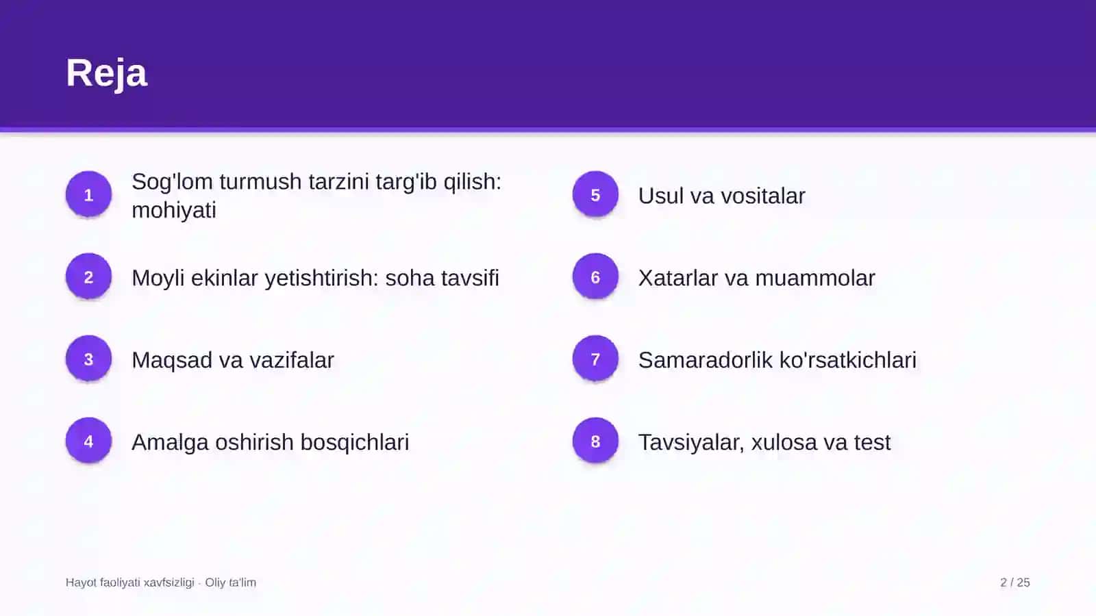 moyli ekinlar yetishtirishda sog'lom turmush tarzini targ'ib qilish 6768 2
