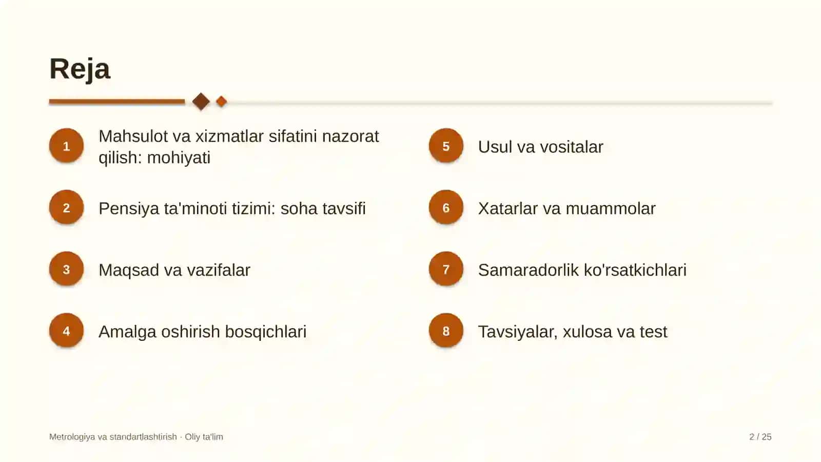 pensiya ta'minoti tizimida mahsulot va xizmatlar sifatini nazorat qilish 3961 2