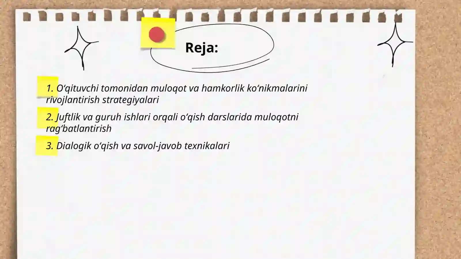Oʻqish savodxonligi darslarida muloqot va hamkorlik qilish koʻnikmalarini shakllantirish 2