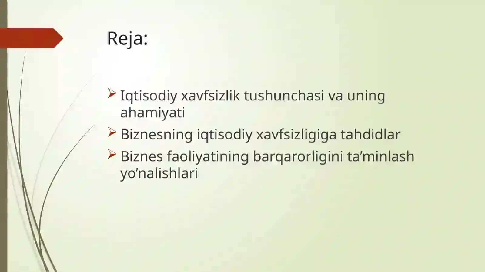 Biznesning iqtisodiy xavfsizlikni ta’minlash yo’llari 2
