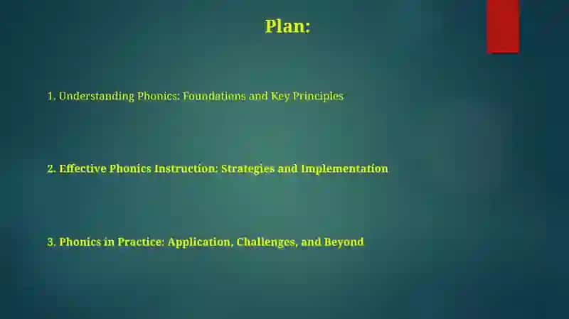 Understanding Phonics: Foundations and Key Principles 2