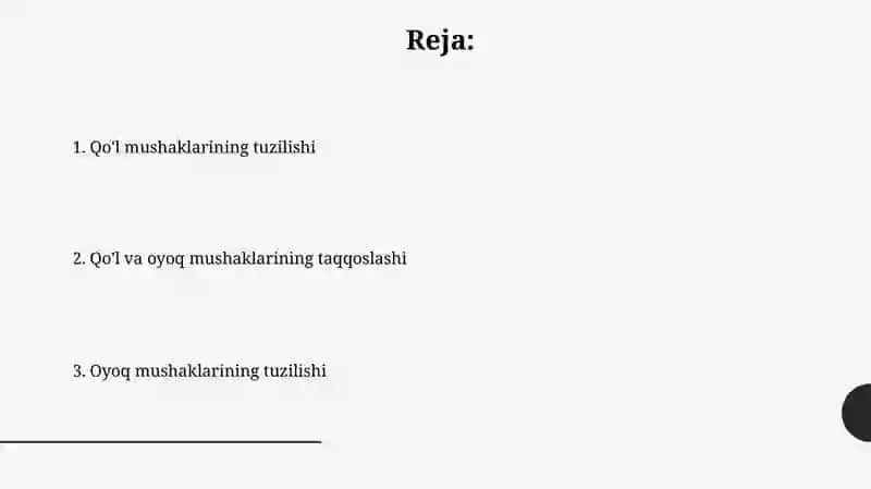 Oyoq mushaklarining tuzilishi 2